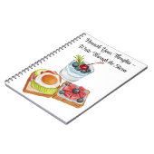 Nourish Your Thoughts – Write Through the Storm Notitieboek (Linkerzijde)