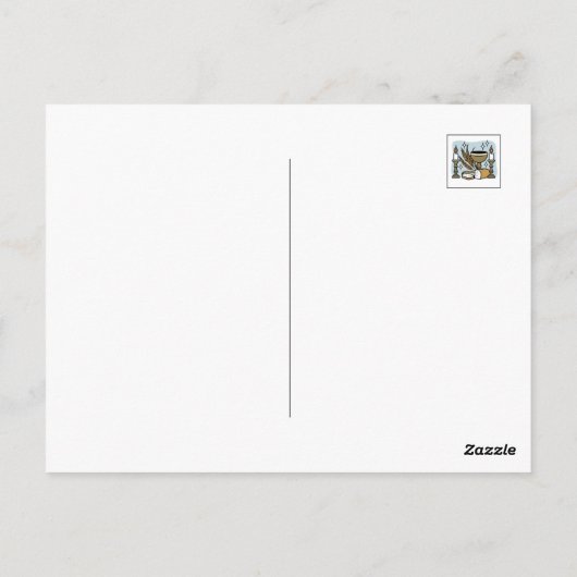 Nourished by Grace, Sustained by Faith Design Briefkaart (Achterkant)