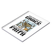 Nourished by Grace, Sustained by Faith Design Notitieboek (Linkerzijde)