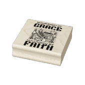 Nourished by Grace, Sustained by Faith Design Rubberstempel (Stempel)