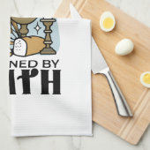 Nourished by Grace, Sustained by Faith Design Theedoek (Quarter Fold)