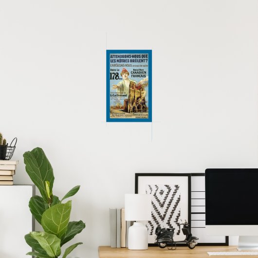 Nous (canvas) poster (Thuiskantoor)