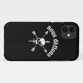 Nous Defions Case-Mate iPhone Case (Achterkant (horizontaal))