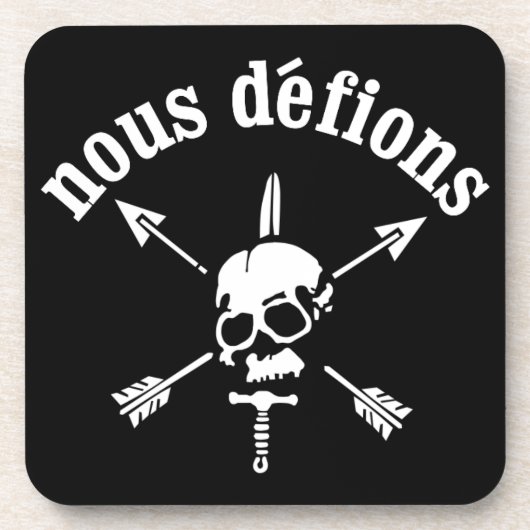 Nous Defions Cork Onderzetters (Voorkant)