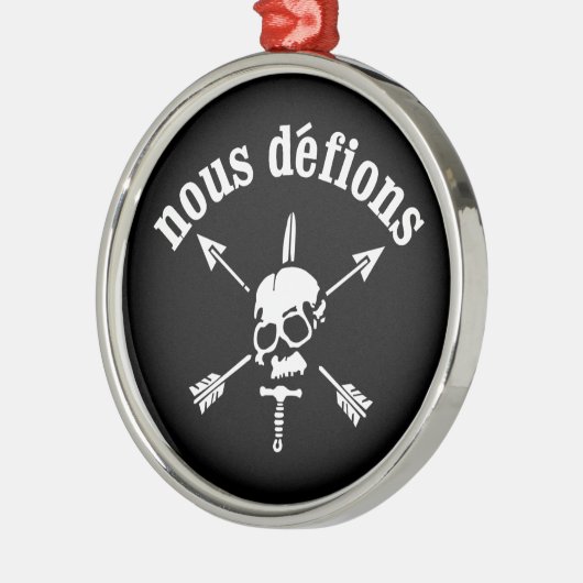 Nous Defions Ornament (Links)
