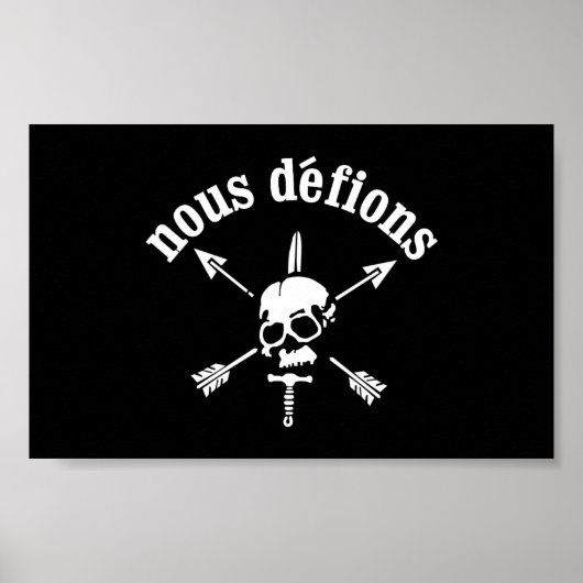 Nous Defions Poster (Voorkant)