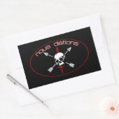 Nous Defions Rechthoekige Sticker (Envelop)