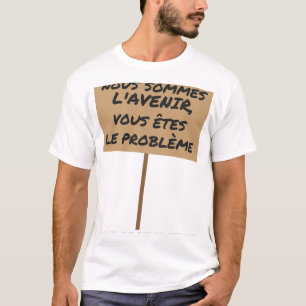 Nous Sommes l'Avenir Frans Studenten T-Shirt