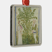 Nouv Acq Lat Celery uit "Tacuinum Sanitatis" Metalen Ornament (Rechts)