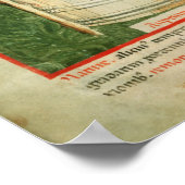 Nouv Acq Lat Gathering en persen van druiven Poster (Hoek)