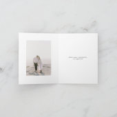 Nouveau Art Floral Huwelijksuitnodiging RSVP (Binnen)