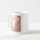 Nouveau Ballet Koffiemok (Voorkant links)