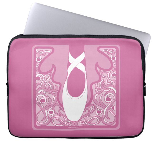 Nouveau Ballet Laptop Sleeve (Voorkant)