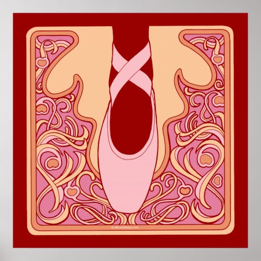 Nouveau Ballet Poster (Voorkant)