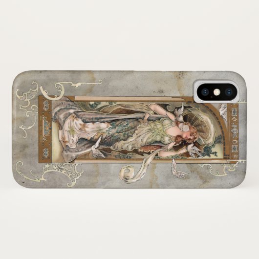  Nouveau Beauty Case-Mate iPhone Case (Achterkant (horizontaal))