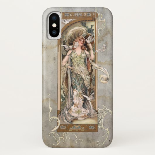 Nouveau Beauty Case-Mate iPhone Case (Achterkant)