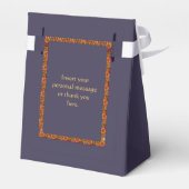 Nouveau bruid bruiloft gunst box bedankdoosjes (Achterkant)