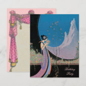 Nouveau Chic ~ Uitnodiging (Voorkant / Achterkant)