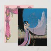 Nouveau Chic ~ Uitnodiging (Voorkant / Achterkant)