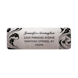 Nouveau Dream Trouwstempels - Zilver & Zwart Etiket