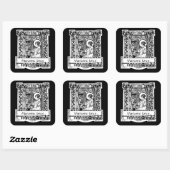 Nouveau Ex-Libris Boekplaat Stickers (Vel)