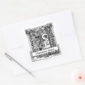 Nouveau Ex-Libris Boekplaat Stickers (Envelop)