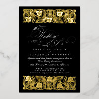 Nouveau Formele Kalligrafie Elegant Classic Goud