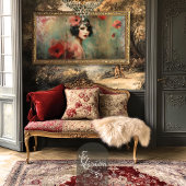 Nouveau Impressies Patronen & Bloemen Patina Tissuepapier