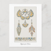 Nouveau Juwelen Illustratie Henri Vever Briefkaart (Voorkant)