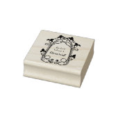  Nouveau Lijst Boekplaat Ex Libris Boekachtig Rubberstempel (Stempel)