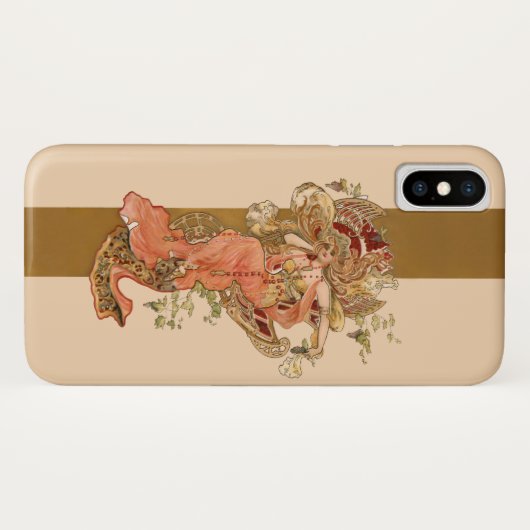  Nouveau Maiden Case-Mate iPhone Case (Achterkant (horizontaal))
