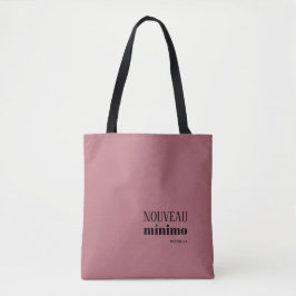 NOUVEAU MINIMO Stijlvol, persoonlijk Roos Gold Pin Tote Bag