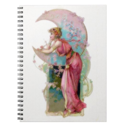 Nouveau Moon Notitieboek (Voorkant)