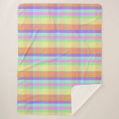 Nouveau Plaid NRB Sherpa Deken (Voorkant)