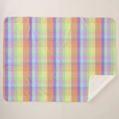 Nouveau Plaid NRB Sherpa Deken (Voorkant (horizontaal))