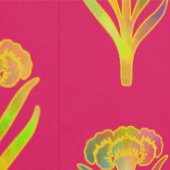 Nouveau Riche Bloeit Magenta Behang (Zoom)