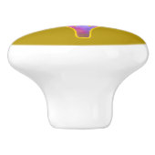 Nouveau Riche Bloeit Mos Keramische Knop (Zijkant)