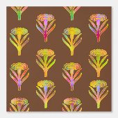 Nouveau Riche Blooms Aardse Behang (Voorkant)