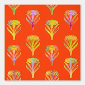 Nouveau Riche Blooms Carnelian Behang (Voorkant)