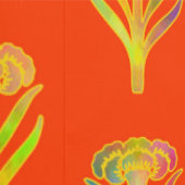 Nouveau Riche Blooms Carnelian Behang (Zoom)