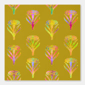 Nouveau Riche Blooms Moss Behang (Voorkant)