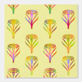 Nouveau Riche Blooms Sunshine Behang (Voorkant)