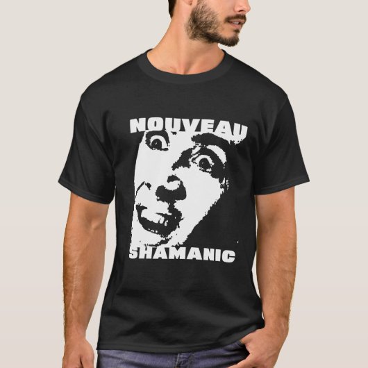 Nouveau Shamanic Vampire Cage Face T-shirt (Voorkant)