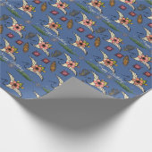 Nouveau Swan - Noem de gelegenheid - Personaliseer Cadeaupapier (Hoek)