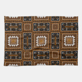 Nouveaux Uhuru etnisch Pattern Kitchen Towel Theedoek (Horizontaal)