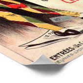 Nouvel Alcazar 1908 Clown Joker  French AD Poster (Hoek)