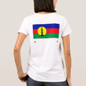 NOUVELLE-CALEDONIE (NIEUW-CALEDONIË) T-SHIRT (Achterkant)