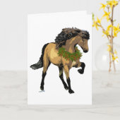 Nouvelle Kerstmis Kaart (Gele Bloem)