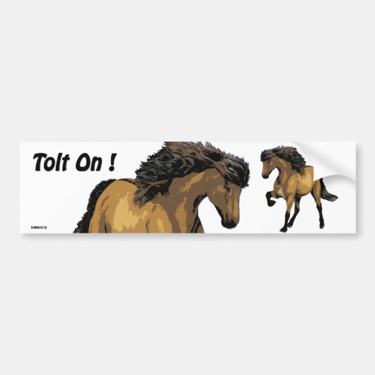 Nouvelle Vogue Bumpersticker (Voorkant)