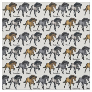 Nouvelle Vogue IJslands Paard Stof